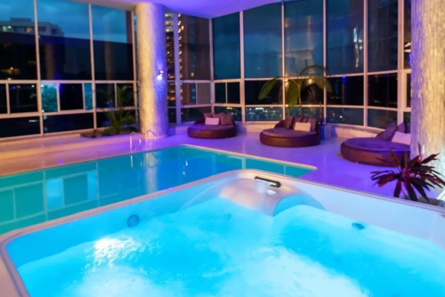 View of Pablo Escobar Penthouse Airbnb in Medellin Colombia